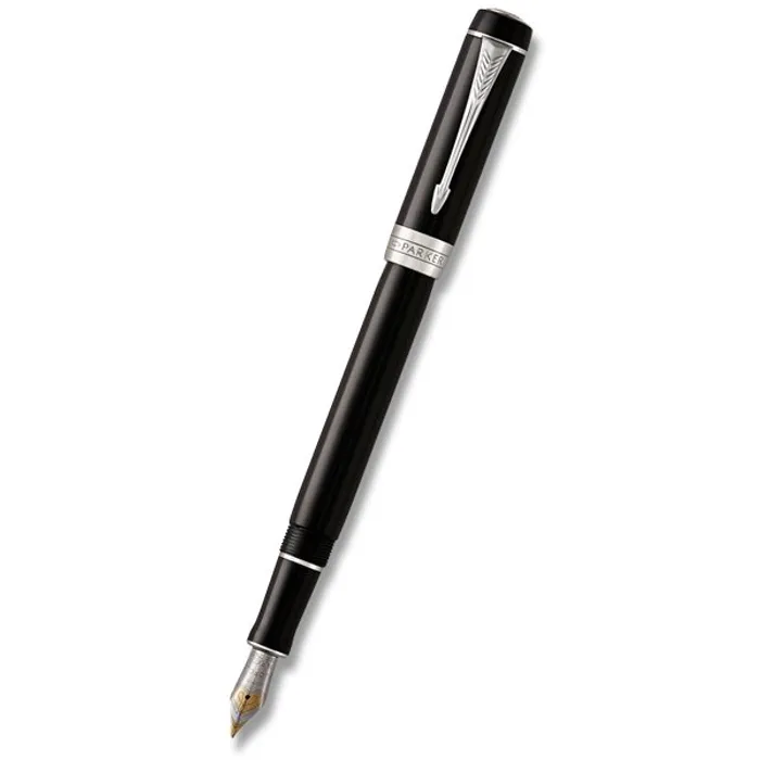 Główne zdjęcie produktu Parker Duofold Classic Black CT hrot M