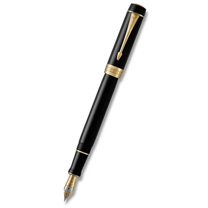 Główne zdjęcie produktu Parker Duofold Classic Black GT hrot F