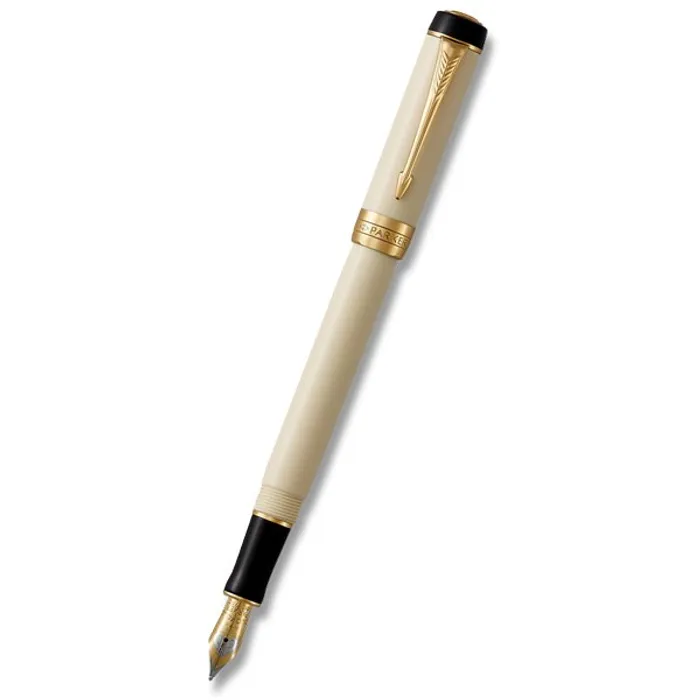 Główne zdjęcie produktu Parker Duofold Classic Ivory & Black GT hrot M