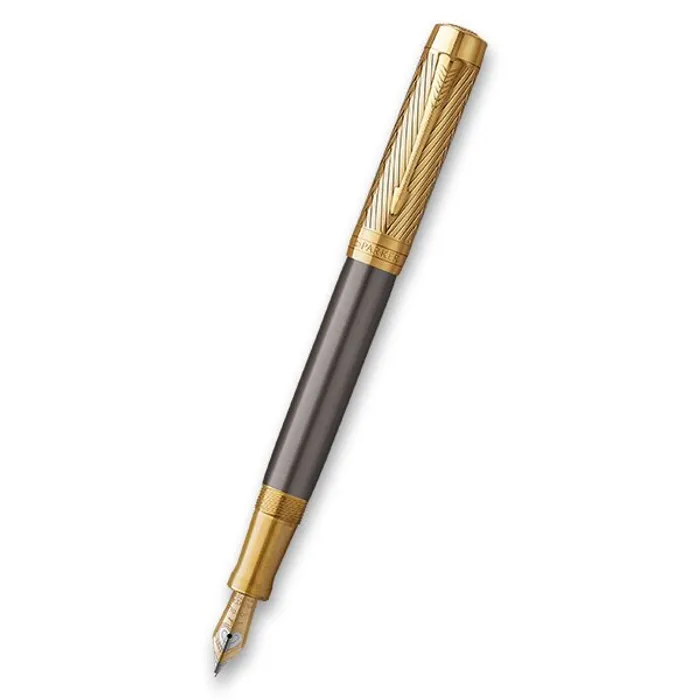 Główne zdjęcie produktu Parker Duofold Pioneers Collection Arrow GT CNT plnicí pero hrot M