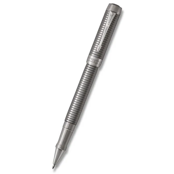 Główne zdjęcie produktu Parker Duofold Prestige Ruthenium Chiselled roller