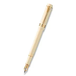 Parker Duofold White Ivorine GT stalówka F