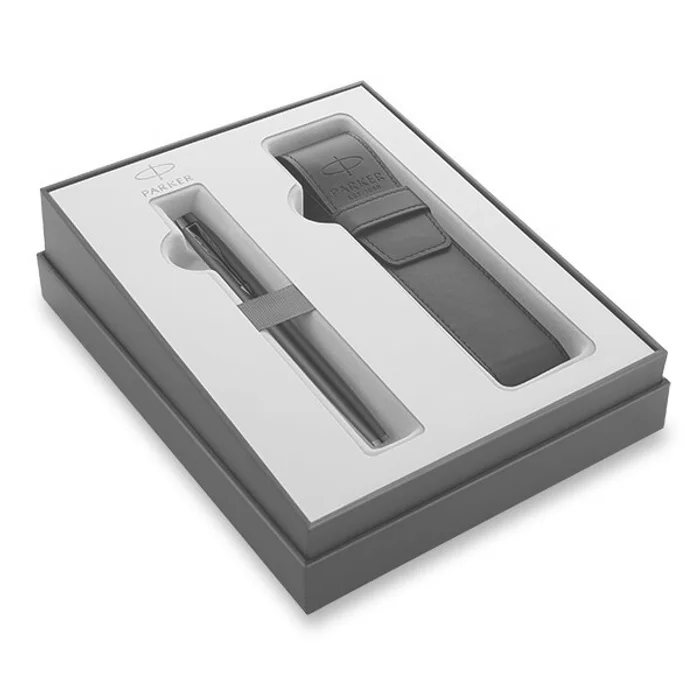 Główne zdjęcie produktu Parker IM Achromatic Black BT roller, dárková sada s pouzdrem