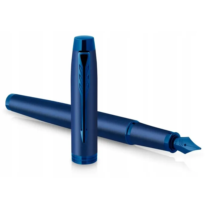 Główne zdjęcie produktu Parker IM Monochrome Blue plnicí pero hrot F