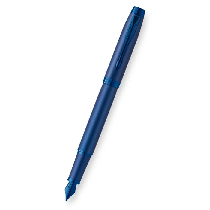 Główne zdjęcie produktu Parker IM Monochrome Blue plnicí pero hrot M