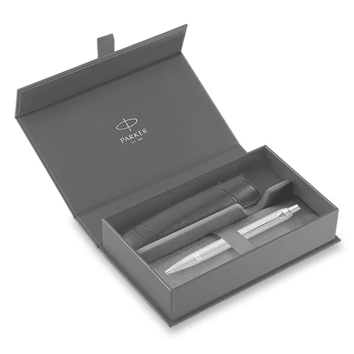 Główne zdjęcie produktu Parker IM Monochrome Champagne kuličkové pero, dárková kazeta s pouzdrem