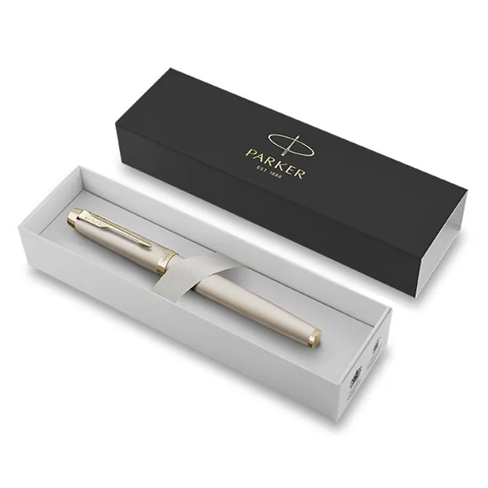Główne zdjęcie produktu Parker IM Monochrome Champagne roller