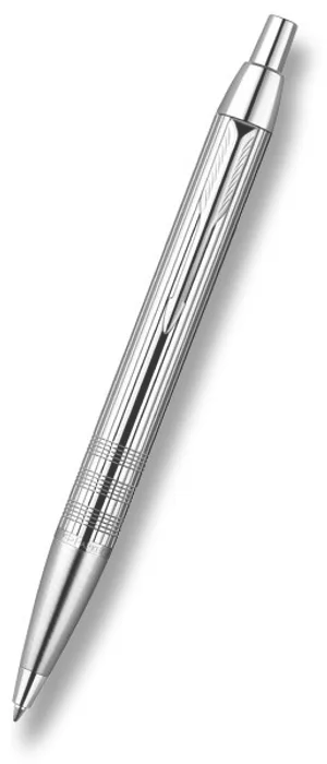 Główne zdjęcie produktu Parker IM Premium Shiny Chrome Chiselled kuličková tužka