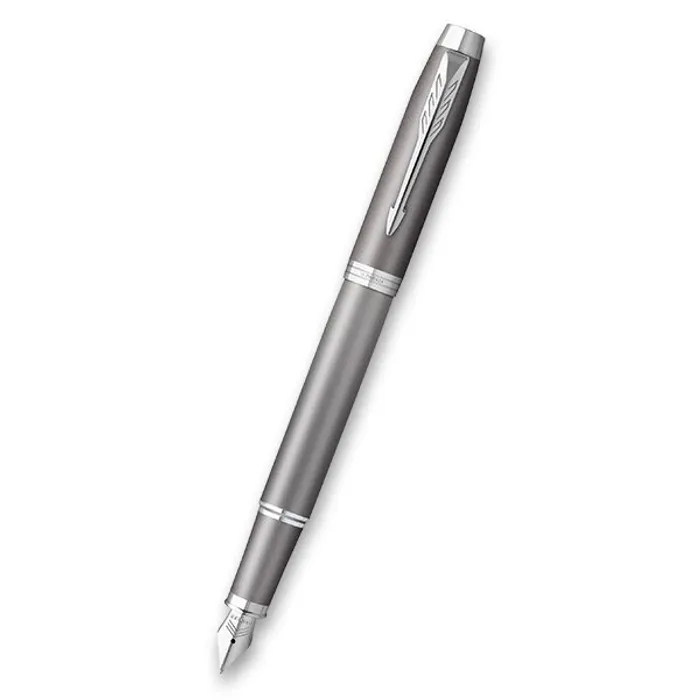 Główne zdjęcie produktu Parker IM Writing Rituals Grey CT plnicí pero hrot M