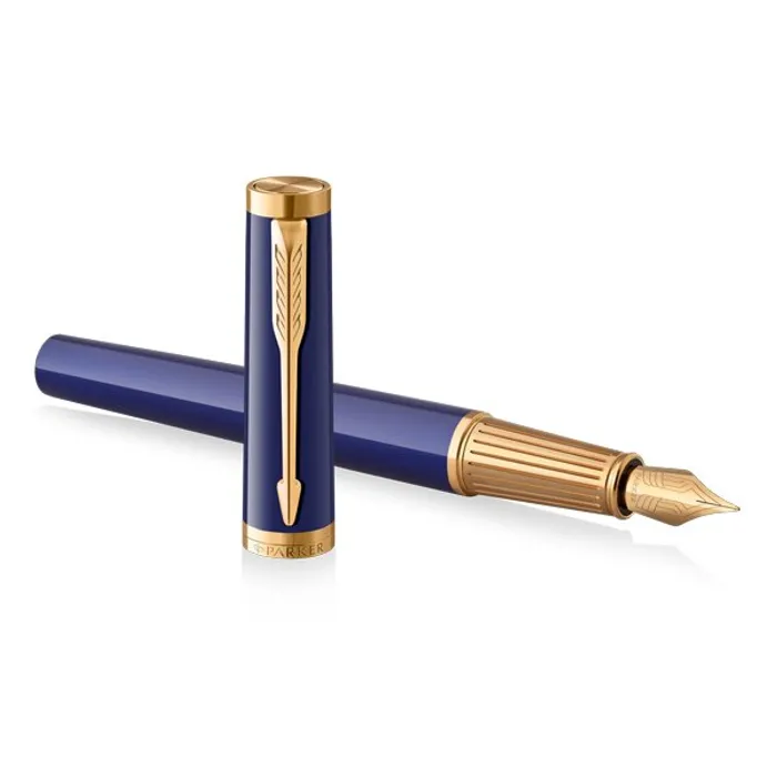 Główne zdjęcie produktu Parker Ingenuity Dark Blue GT plnicí pero hrot F