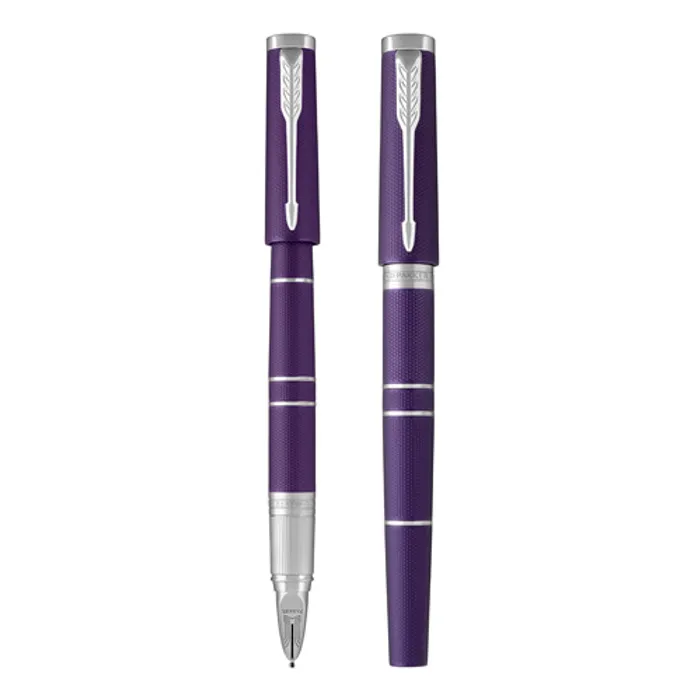 Główne zdjęcie produktu Parker Ingenuity Deluxe Blue Violet CT Slim hrot F