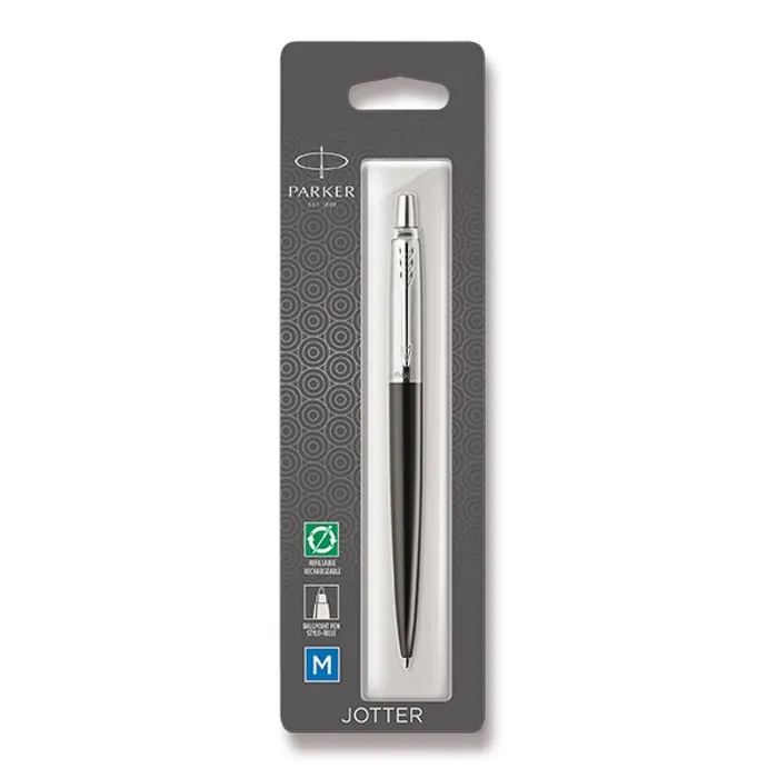 Główne zdjęcie produktu Parker Jotter Bond Street Black CT kuličková tužka, blistr