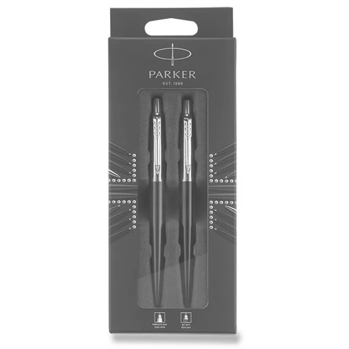 Główne zdjęcie produktu Parker Jotter Kensington Red CT a Royal Blue CT kuličková tužka, blistr, 2 ks