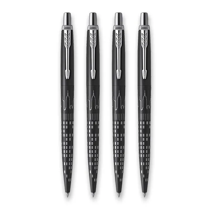 Główne zdjęcie produktu Parker Jotter SE New York Black CT kuličkové pero, balíček 4 ks
