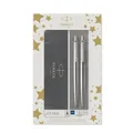 Następne zdjęcie produktu Zestaw ołówków i długopisu CT ze stali nierdzewnej Parker Jotter
