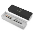 Następne zdjęcie produktu Pióro wieczne Parker Jotter Stal nierdzewna GT, stalówka M