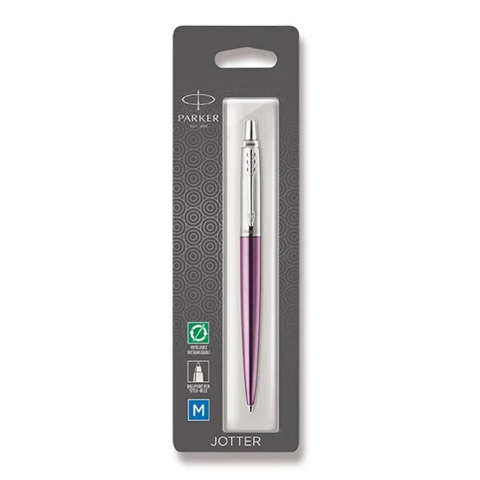 Główne zdjęcie produktu Parker Jotter Victoria Violet CT kuličková tužka, blistr