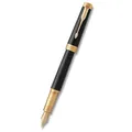 Końcówka Parker Premier Black Lacquer GT F