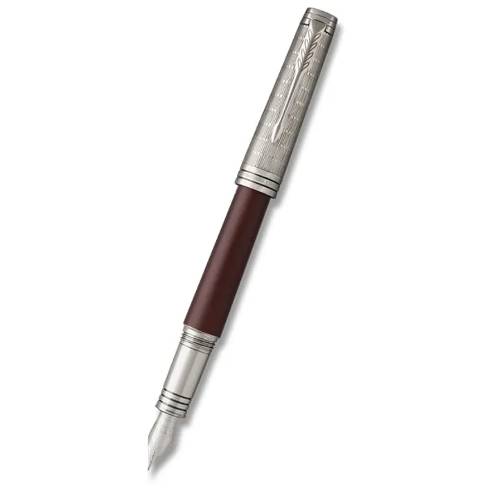 Główne zdjęcie produktu Premier Custom Crimson Red plnící pero -F- PARKER