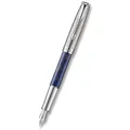 Końcówka Parker Sonnet Atlas Blue Silver CT F