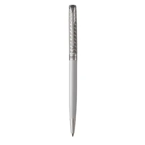 Długopis Parker Sonnet Metal & Pearl CT Smukły