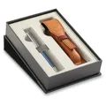 Następne zdjęcie produktu Parker Sonnet Premium Metal Blue CT kuličková tužka, dárková sada s pouzdrem