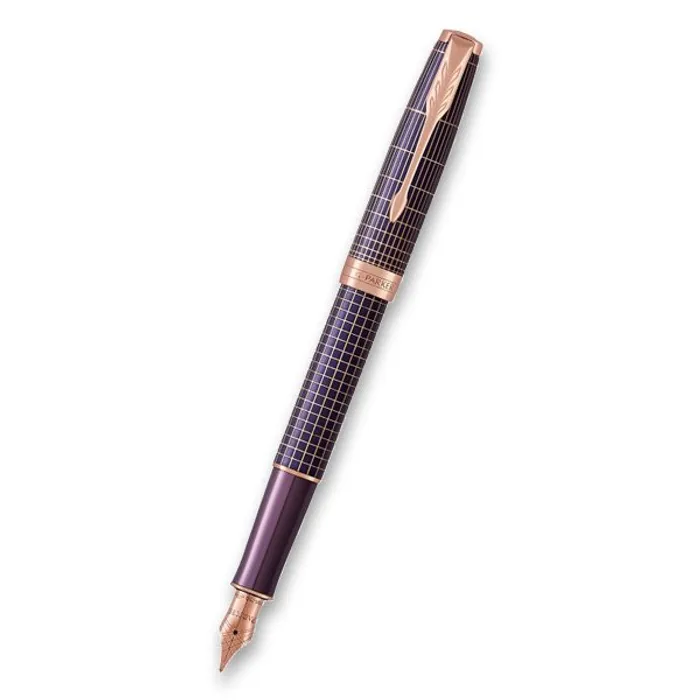 Główne zdjęcie produktu Parker Sonnet Purple Chiselled PGT hrot F