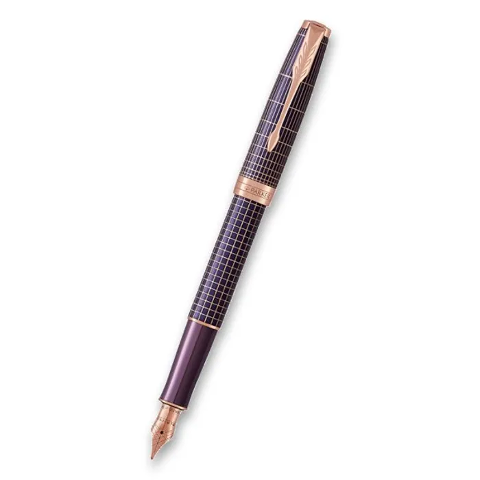 Główne zdjęcie produktu Parker Sonnet Purple Chiselled PGT hrot M