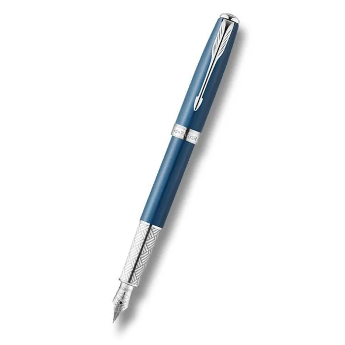 Główne zdjęcie produktu Parker Sonnet Secret Shell Blue 18K hrot F