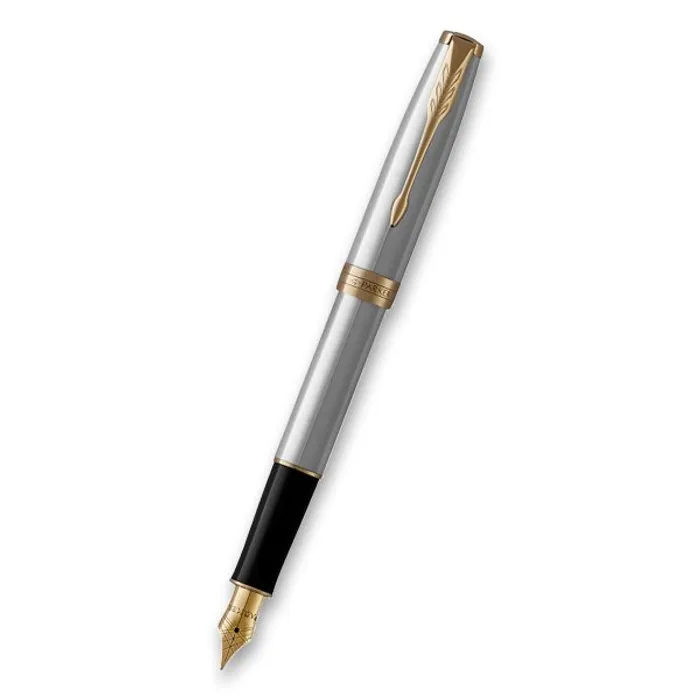 Główne zdjęcie produktu Parker Sonnet Stainless Steel GT hrot M