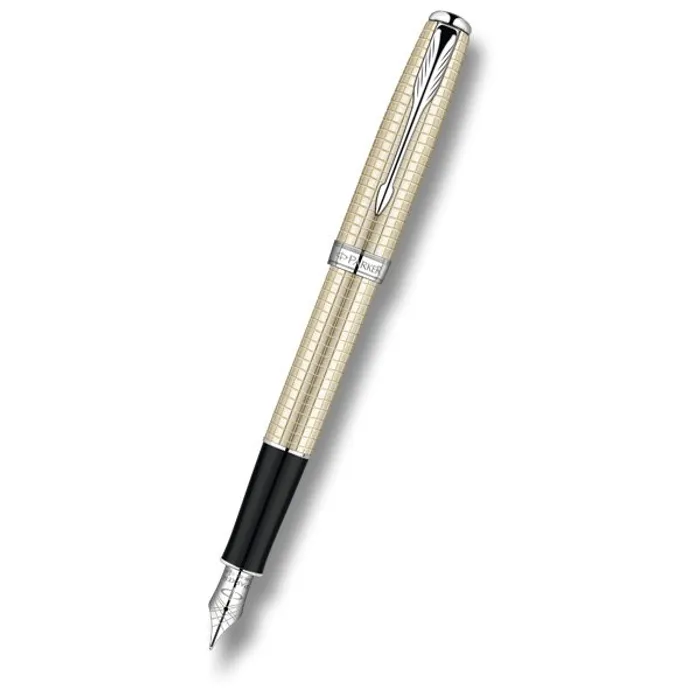 Główne zdjęcie produktu Parker Sonnet Sterling Silver CT hrot F