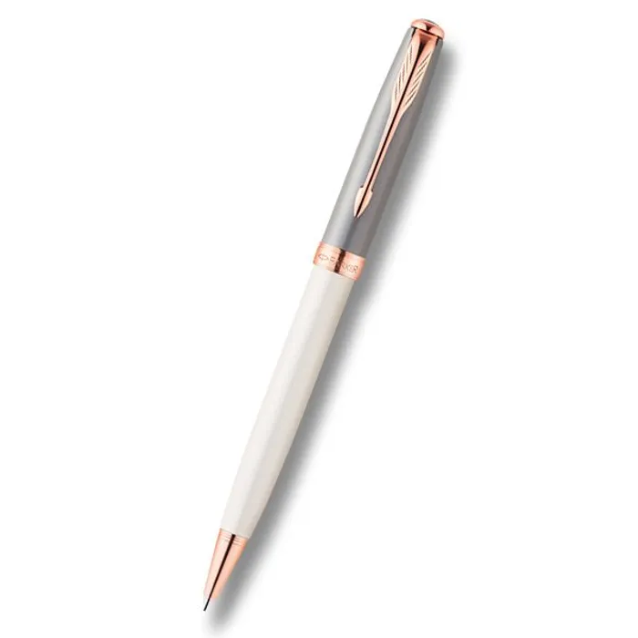 Główne zdjęcie produktu Parker Sonnet Subtle Grey Pearl kuličková tužka