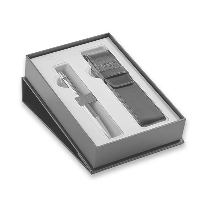 Główne zdjęcie produktu Parker Urban Premium Silver Powder CT kuličková tužka, dárková sada s pouzdrem