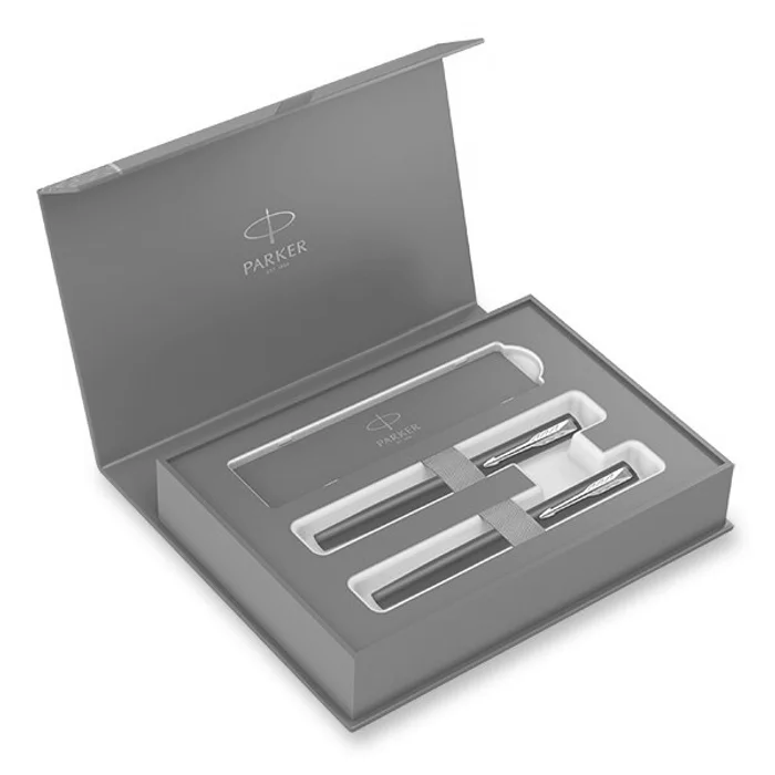 Główne zdjęcie produktu Parker Vector XL Black DUO box sada plnicí pero a roller