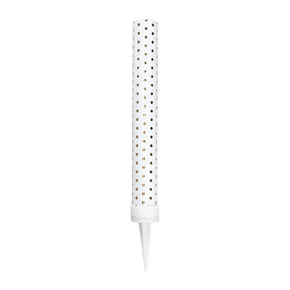 Fontanna tortowa 12 cm – złote kropki