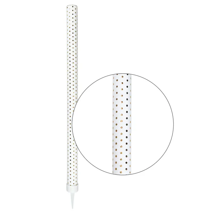 Główne zdjęcie produktu Párty fontána 26 cm – zlaté tečky [1 ks]