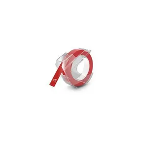 Taśma, 9 mm x 3 m, DYMO 3D, czerwona