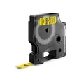 Następne zdjęcie produktu Taśma 9 mm x 7 m DYMO D1, żółto-czarna