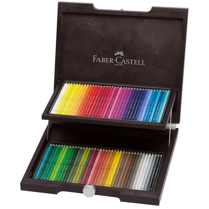 Główne zdjęcie produktu Pastelka Albrecht Dürer dřevěná kazeta 72ks Faber Castell 117572
