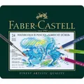 Kredki akwarelowe Faber-Castell 117524 Albrecht Dürer blaszane pudełko, 24 kolory