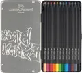 Kredka Black Edition, blaszane pudełko 12 szt. Faber-Castell 116413