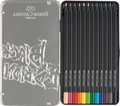 Kredka Black Edition, blaszane pudełko 12 szt. Faber-Castell 116413