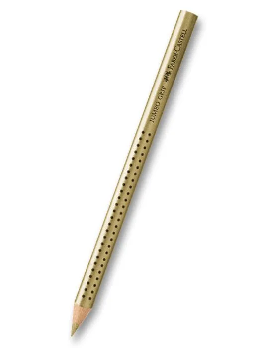 Główne zdjęcie produktu Pastelka Colour Grip Jumbo Metallic zlatá