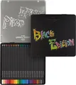 Kredka Faber-Castell 116425 Black Edition, blaszane pudełko 24 szt