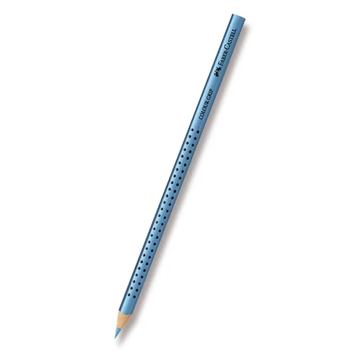 Główne zdjęcie produktu Pastelka Faber-Castell Grip 2001 - metalické odstíny modrá