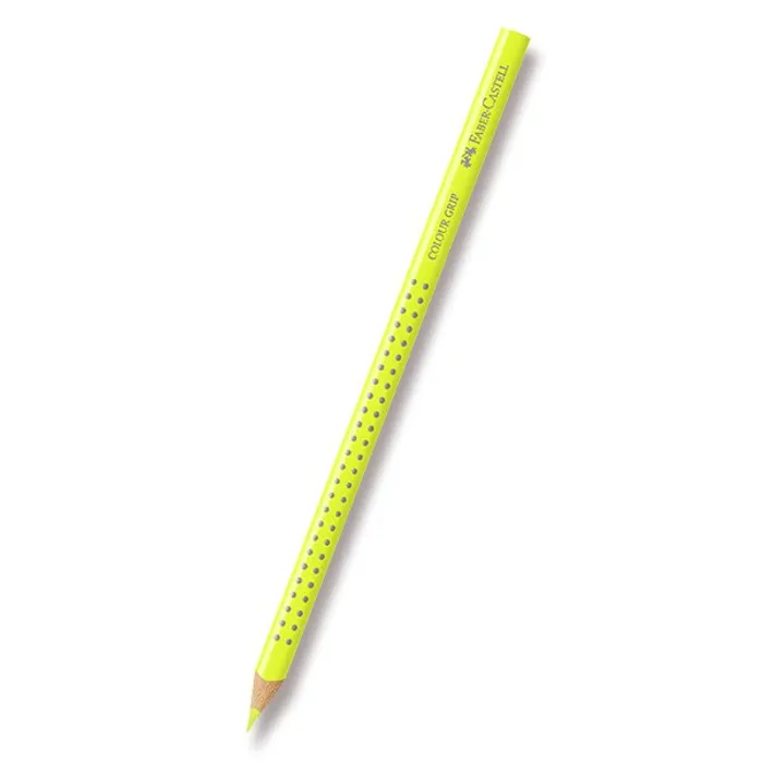 Główne zdjęcie produktu Pastelka Faber-Castell Grip 2001 - neonové odstíny žlutá