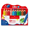 Ołówek Faber-Castell Grippy - 10 kolorów, temperówka