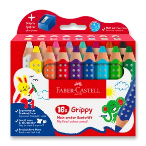 Kredka Faber-Castell Grippy Crayon – 16 kolorów