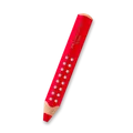 Ołówek Faber-Castell Grippy - czerwony