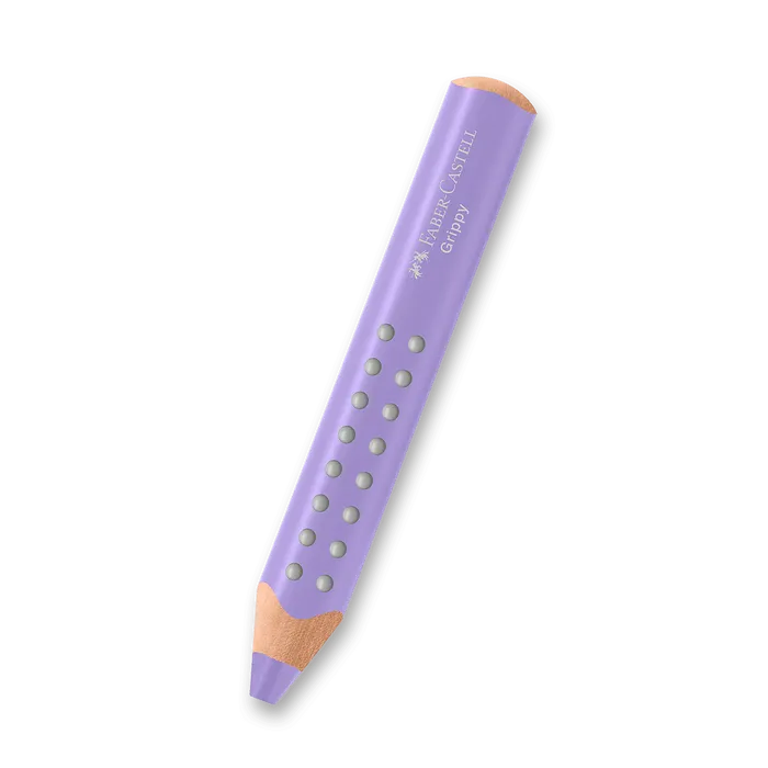 Główne zdjęcie produktu Pastelka Faber-Castell Grippy - světle fialová